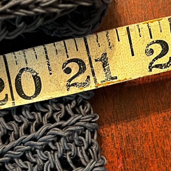 Sarah Pacini Open Knit Heavyweight One Button Cardigan Sweater Sz M Women - Picture 7 of 7